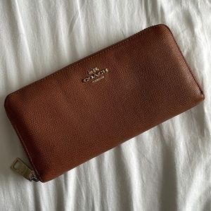 Coach Accordion Zip Wallet